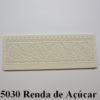 Forma de Silicone de Rendas e Guirlandas