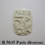 Forma de Silicone de Torre Eiffel e Estatua da Liberdade