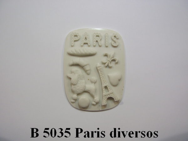 Forma de Silicone de Torre Eiffel e Estatua da Liberdade