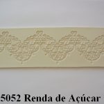 Forma de Silicone de Rendas e Guirlandas