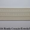 Forma de Silicone de Rendas e Guirlandas