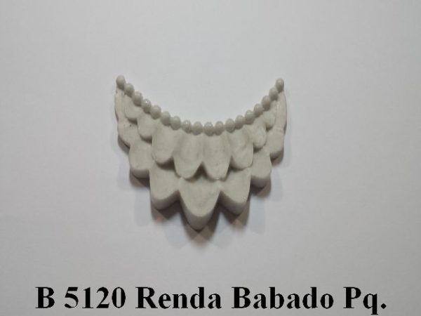 Forma de Silicone de Rendas e Guirlandas