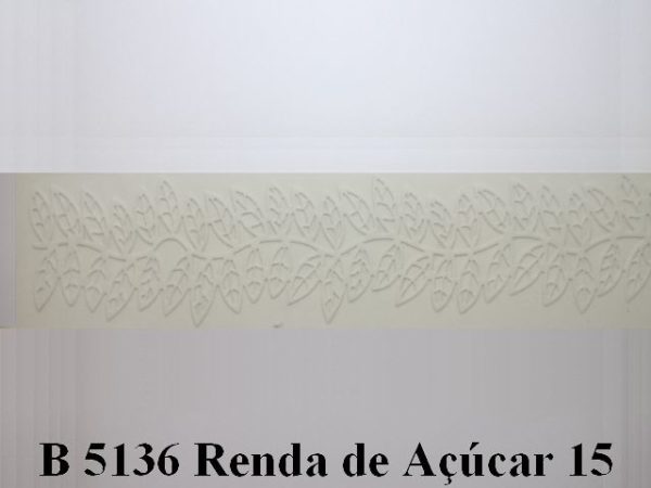 Forma de Silicone de Rendas e Guirlandas