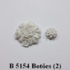 Forma de Silicone de Flores e Folhas