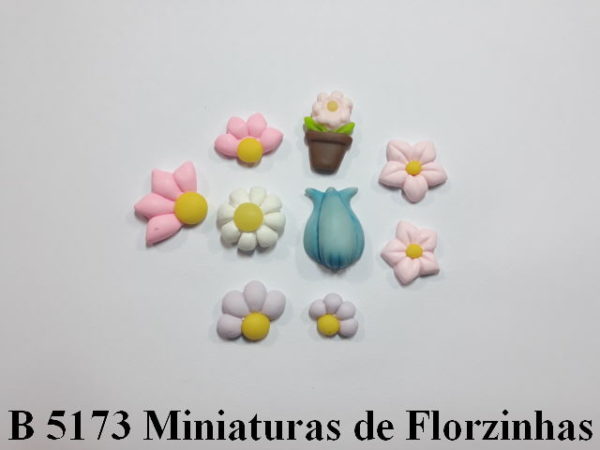 Forma de Silicone de Flores e Folhas