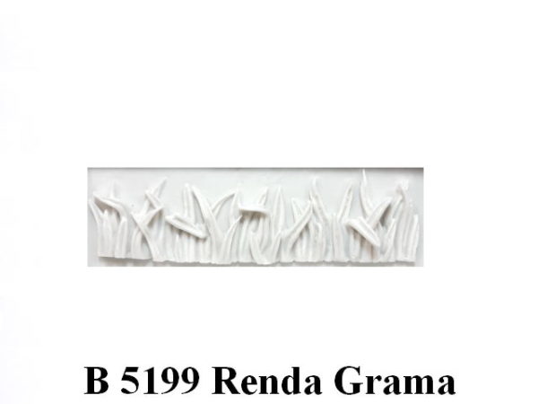 Forma de Silicone de Rendas e Guirlandas