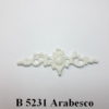 Forma de Silicone de Arabescos