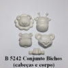Forma de Silicone de Animais