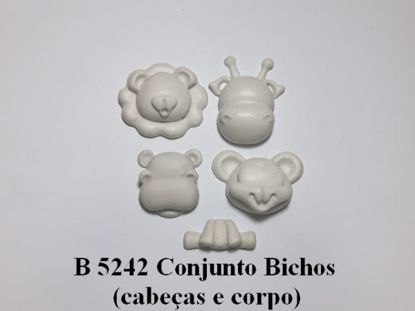 Forma de Silicone de Animais