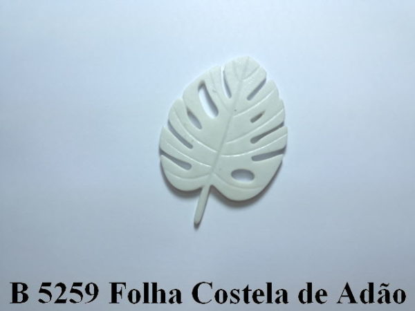Forma de Silicone de Flores e Folhas