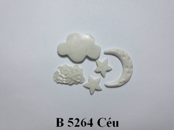 Forma de Silicone de Diversos