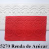Forma de Silicone de Rendas e Guirlandas