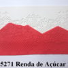 Forma de Silicone de Rendas e Guirlandas