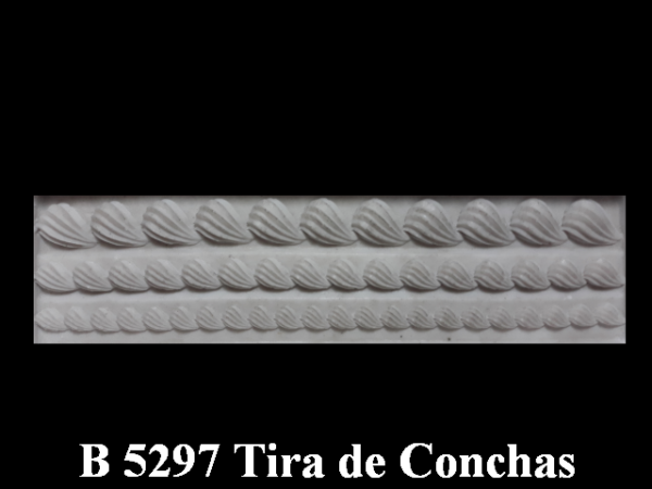 Forma de Silicone de Rendas e Guirlandas