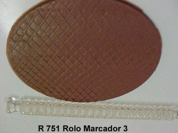 Forma de Resina de Rolos