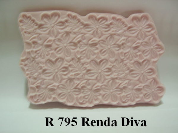 Forma de Resina de Rendas