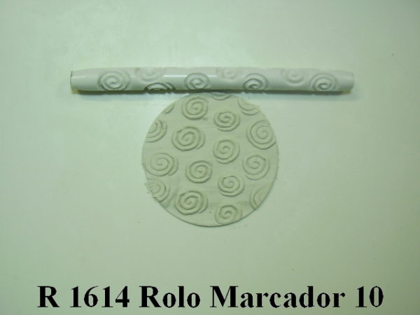 Forma de Resina de Rolos