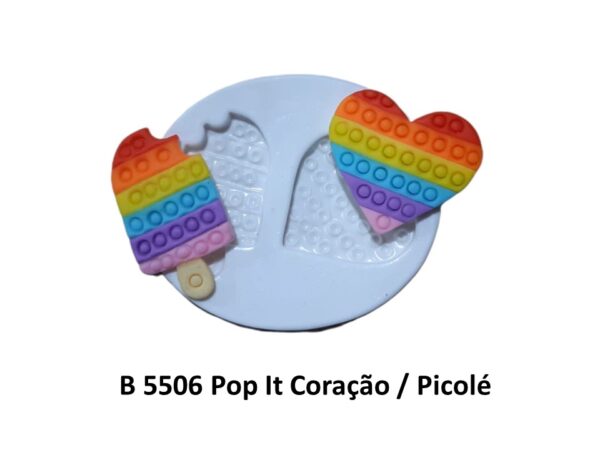 Pop It Coração / Picolé