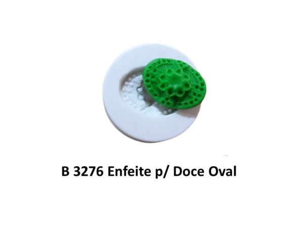 Enfeite p/ Doce Oval